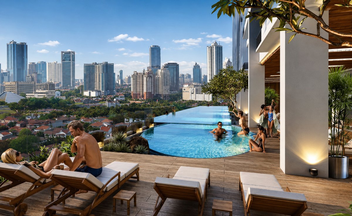 Nine Residence Pool Deck