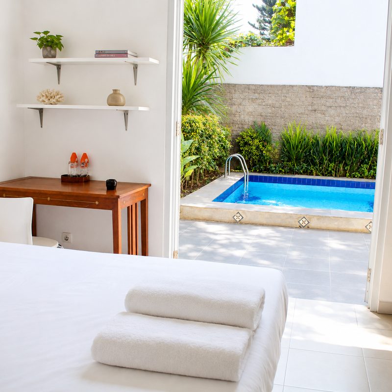 Room with Pool View